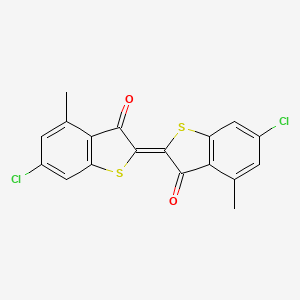 Chemical structure of Oralith Brilliant Pink R