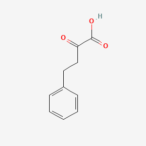 Chemical structure of 2-Oxo-4-phenylbutyric Acid