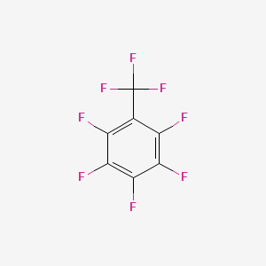 Chemical structure of Octafluorotoluene