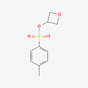Chemical structure of 3-Oxetanyl p-Toluenesulfonate