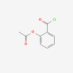 Chemical structure of O-Acetylsalicyloyl Chloride