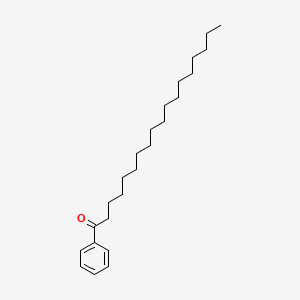Chemical structure of Octadecanophenone