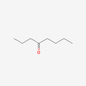 Chemical structure of 4-Octanone