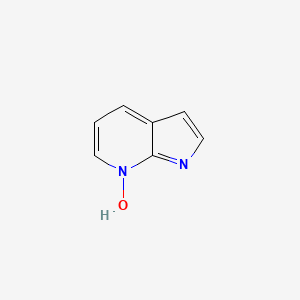 Chemical structure of 7-oxide-7-azaindole