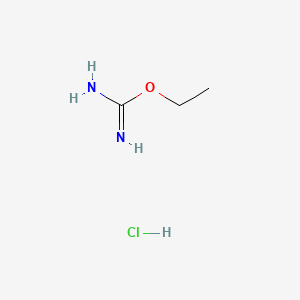 Chemical structure of O-Ethylisourea hydrochloride