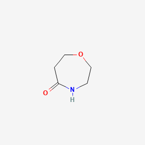 Chemical structure of 1,4-Oxazepan-5-one