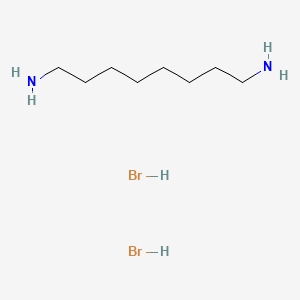Chemical structure of 1,8-Octanedi ammonium Bromide