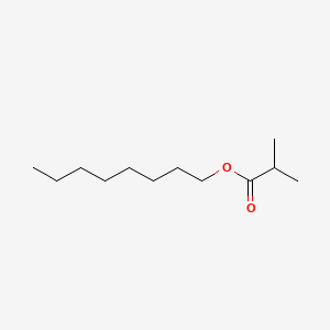 Chemical structure of Octyl Isobutyrate