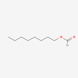 Chemical structure of Octyl Formate