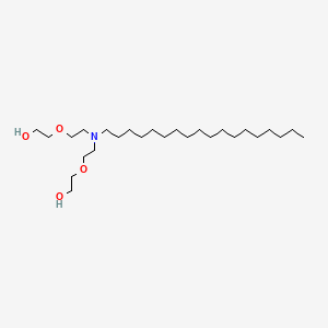 Chemical structure of Octadecyl Amine Ethoxylate Ether