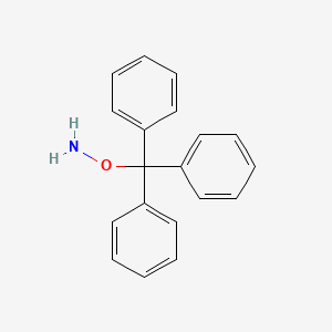 Chemical structure of O-Tritylhydroxylamine