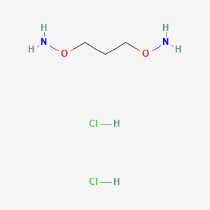 Chemical structure of O,O′-1,3-Propanediylbishydroxylamine dihydrochloride