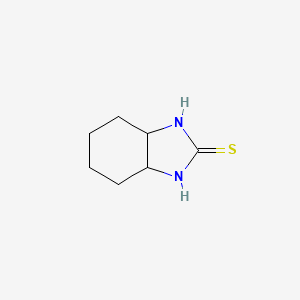 Chemical structure of Octahydro-2H-benzimidazole-2-thione