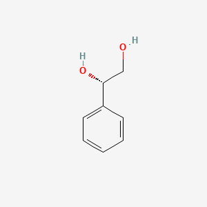 Chemical structure of Styrene glycol, (+)-