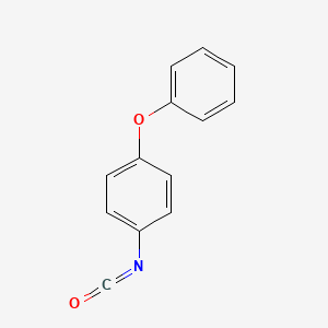 Chemical structure of 4-Phenoxyphenyl isocyanate