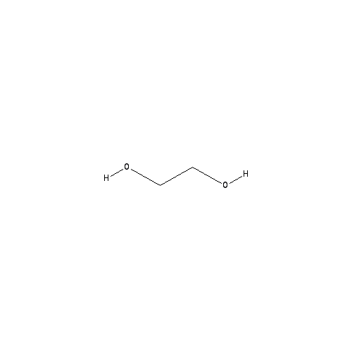 Chemical structure of Polyethylene oxide