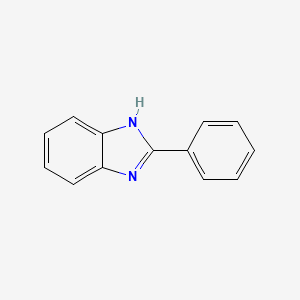 Chemical structure of 2-Phenylbenzimidazole