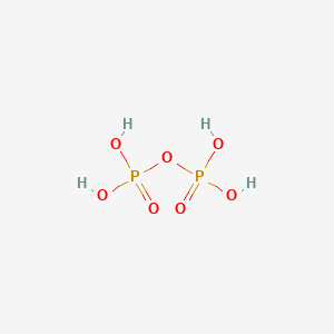 Chemical structure of Pyrophosphoric acid