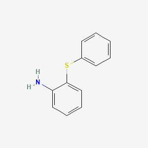 Chemical structure of 2-(Phenylthio)aniline
