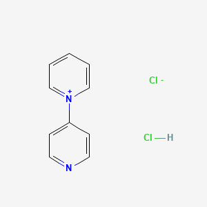 Chemical structure of 1-(4-Pyridyl)pyridinium chloride hydrochloride