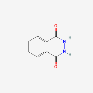 Chemical structure of Phthalhydrazide