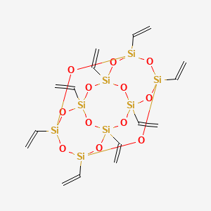 Chemical structure of PSS-Octavinyl substituted