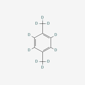 Chemical structure of p-Xylene-d10