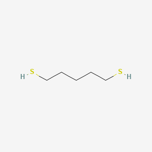 Chemical structure of 1,5-Pentanedithiol