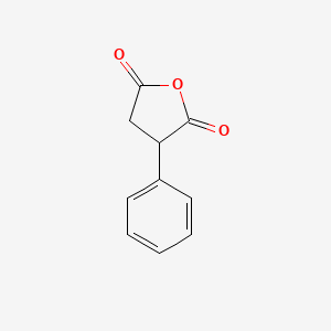 Chemical structure of Phenylsuccinic anhydride