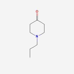 Chemical structure of 1-Propyl-4-piperidone