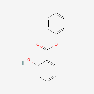 Chemical structure of Phenyl salicylate