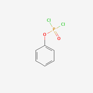 Chemical structure of Phenyl dichlorophosphate
