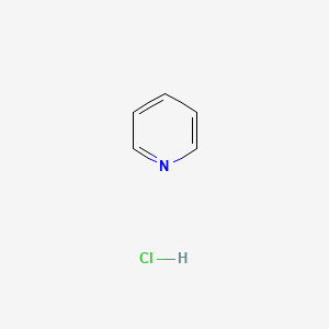 Chemical structure of Pyridine hydrochloride