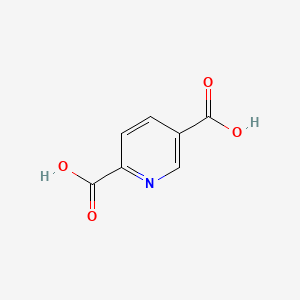 Chemical structure of 2,5-Pyridinedicarboxylic acid