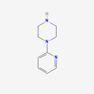 Chemical structure of 1-(2-Pyridyl)piperazine