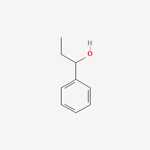 Chemical structure of 1-Phenyl-1-propanol