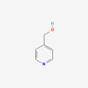 Chemical structure of 4-Pyridinemethanol