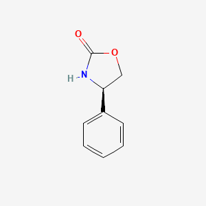 Chemical structure of (R)-(-)-4-Phenyl-2-oxazolidinone