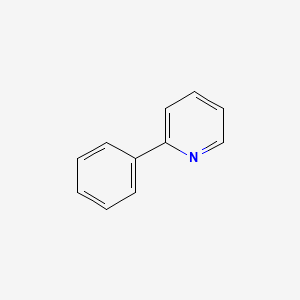 Chemical structure of 2-Phenylpyridine