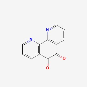 Chemical structure of 1,10-Phenanthroline-5,6-Dione