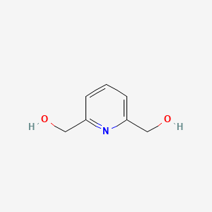 Chemical structure of 2,6-Pyridinedimethanol