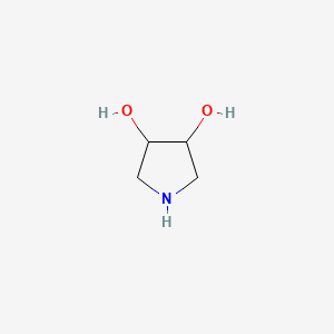 Chemical structure of Poly(propylene glycol) bis(2-aminopropyl ether)