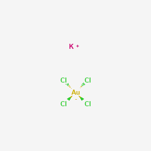 Chemical structure of Potassium gold chloride
