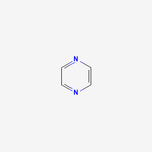 Chemical structure of Pyrazine