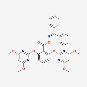 Chemical structure of Pyribenzoxim