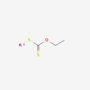 Chemical structure of Potassium ethylxanthate