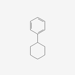 Chemical structure of Phenylcyclohexane