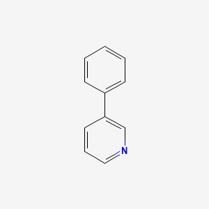 Chemical structure of 3-Phenylpyridine