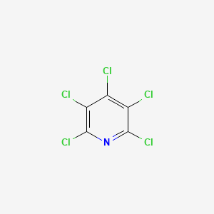 Chemical structure of Pentachloropyridine
