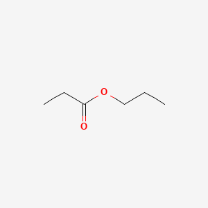 Chemical structure of Propyl propionate